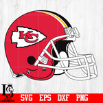 helmet Kansas City Chiefs svg,eps,dxf,png file