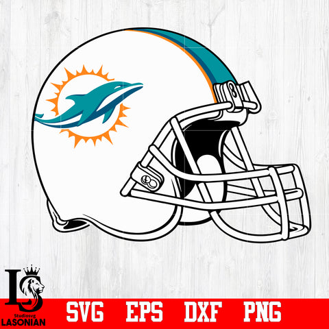 helmet Miami Dolphins svg,eps,dxf,png file