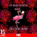 i'm never drinking again... oh look wine! png file