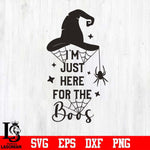 im just here for the boos svg dxf eps png file