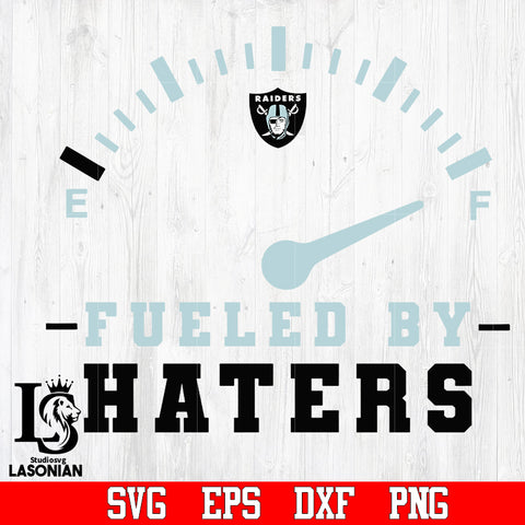 las vegas raider Fueled by Haters svg,eps,dxf,png file