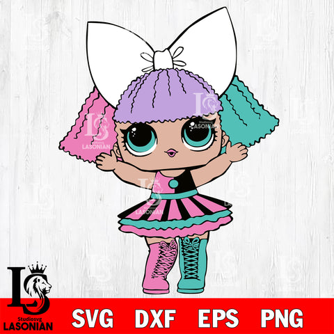 lol dolls, lol surprise 4 svg,eps,dxf,png file