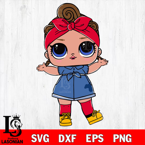 lol dolls, lol surprise 6 svg,eps,dxf,png file