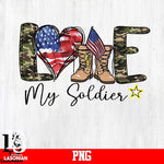 love my soldier heart png file