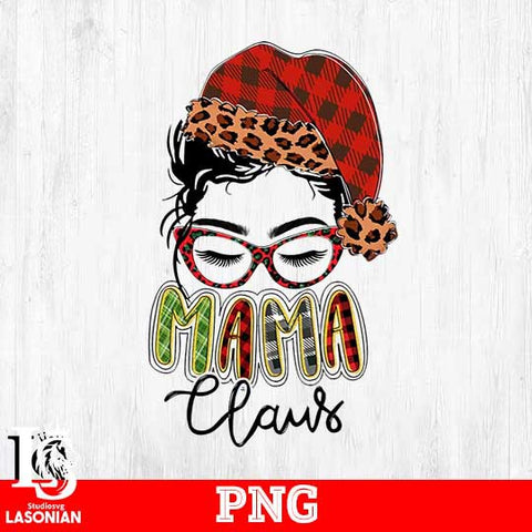 mama christmas claus png file