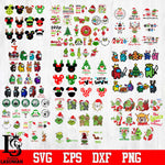 mega bundle grinch  svg eps dxf png file