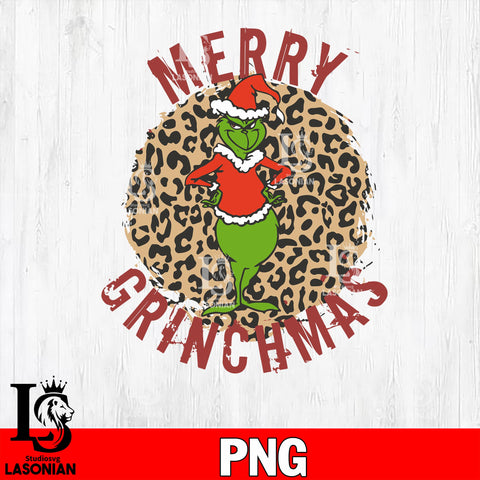 merry grinchmas PNG file, digital download