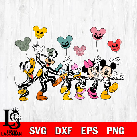 mickey haloween PNG DXF EPS SVG