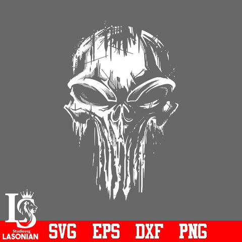 Skull svg,eps,dxf,png file
