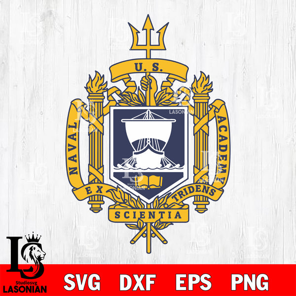 Logo Naval Academy navy svg eps dxf png file – lasoniansvg