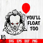 pennywise4 svg dxf eps png file
