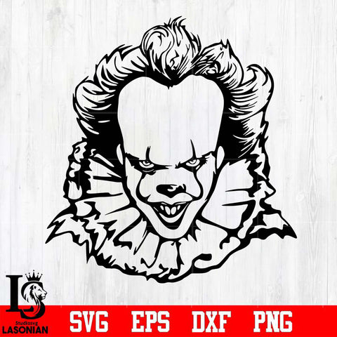 pennywise svg dxf eps png file