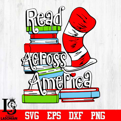 read across america Svg Dxf Eps Png file