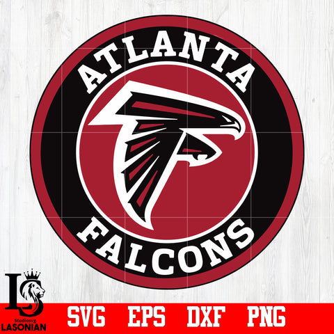 roundel  Atlanta Falcons svg,eps,dxf,png file