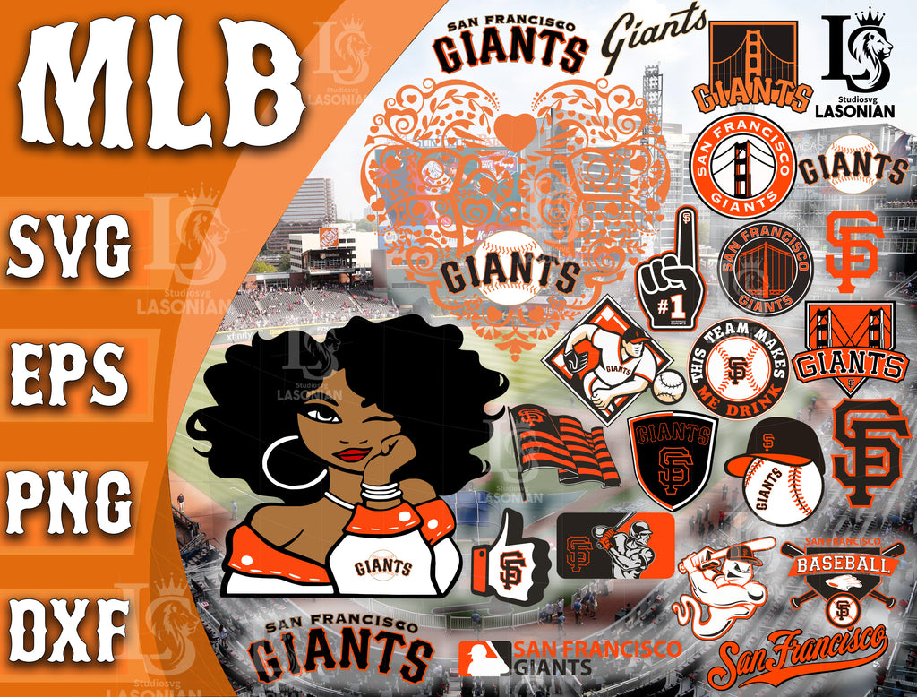 san francisco giants SVG Files, Cricut, Silhouette Studio, Digital