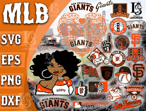 san francisco giants SVG Files, Cricut, Silhouette Studio, Digital Cut Files, New Jersey
