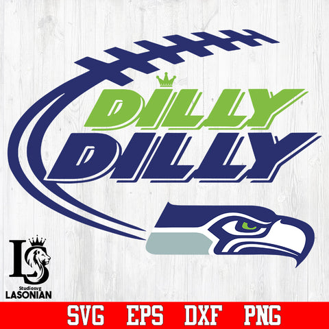 seattle seahawks Dilly Dilly svg,eps,dxf,png file