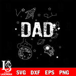 space dad svg dxf eps png file