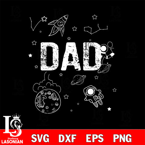 space dad svg dxf eps png file