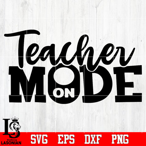 teacher Mode Svg Dxf Eps Png file