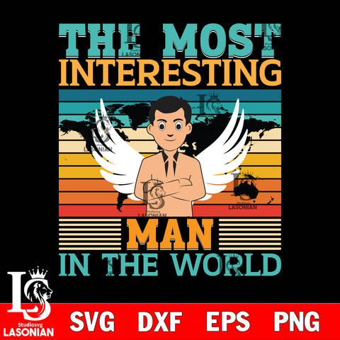 the most interesting man in the world svg dxf eps png file Svg Dxf Eps Png file