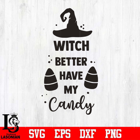 witch better have my candy svg dxf eps png file