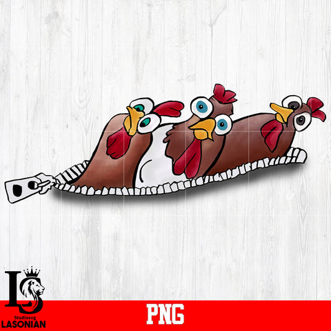 zip, 3 chicken PNG file